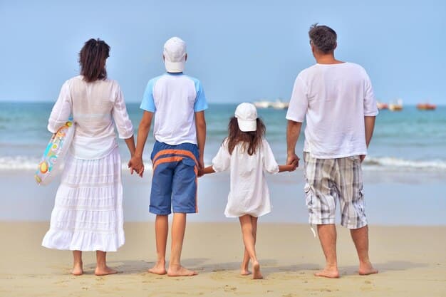 Happy family in consultation context — Karkee Law family law services